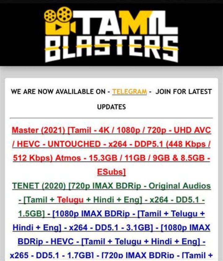 1TamilBlasters Com: Your Ultimate Source for Tamil Entertainment