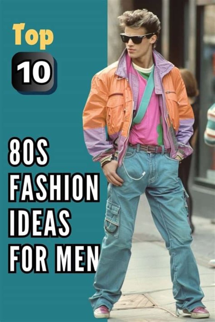 80s Men's Fashion: A Timeless Era of Style and Expression