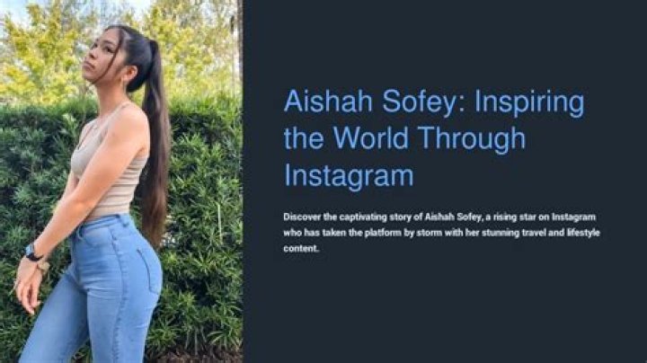 Aishah Sofey S: The Rising Star in the Digital World