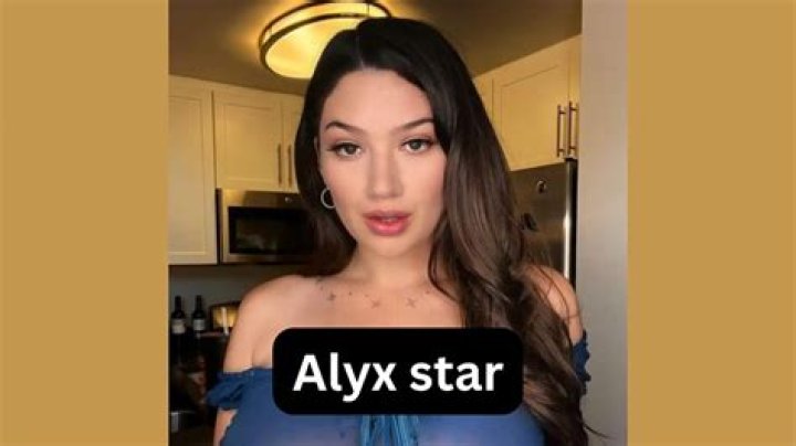 Alyx Star: Age, Net Worth & Latest News - Everything You Need to Know!
