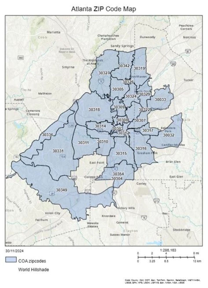 Buckhead Atlanta Zip Code: A Comprehensive Guide