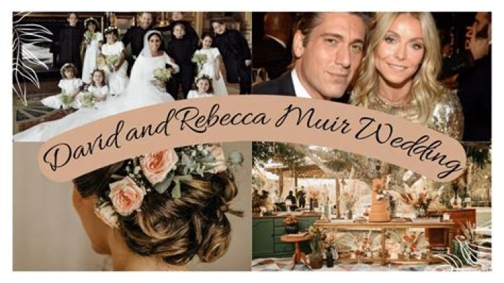 Capturing Love: The Story Behind David Muir's Wedding Pictures