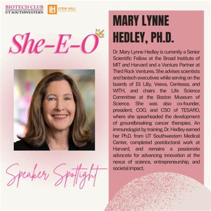 Discover Mary Lynne Hedley: Renowned Entrepreneur and Philanthropist