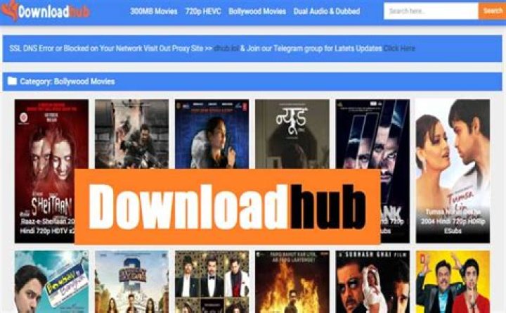 Downloadhub.in: Your Ultimate Destination for Free Movies and Entertainment