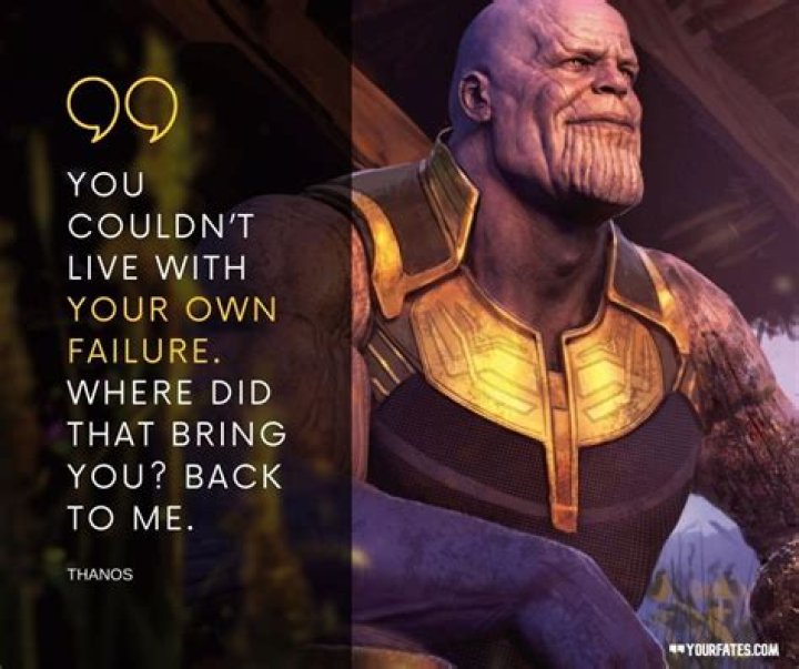 Exploring the Profound Meaning Behind Thanos' Quotes on Sacrifice