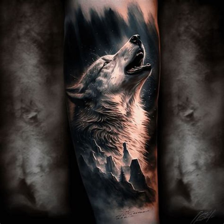 Fierce and Wild: Unique Wolf Tattoo Ideas for Men