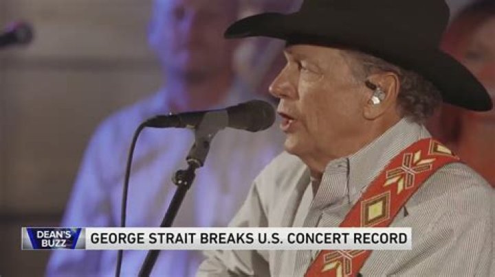 George Strait: The King of Country Breaks US Concert Attendance Record