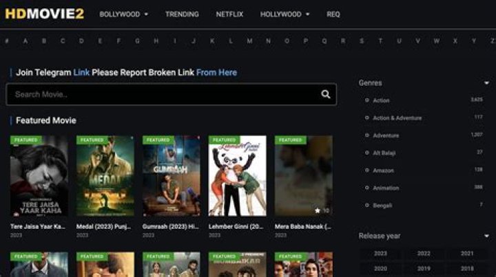 HDMovie2.com: Your Ultimate Destination for Latest Movies and Entertainment