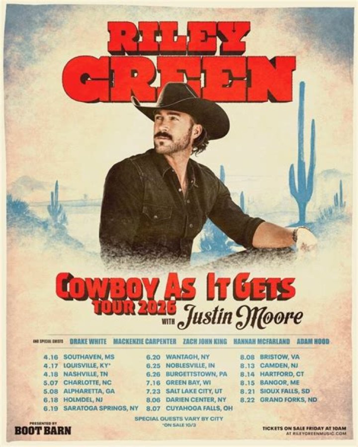 How Old Is Riley Green? Discovering the Country Music Star's Age and Journey