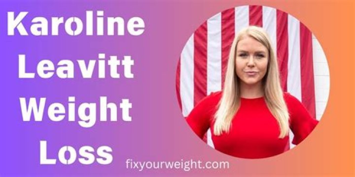 Karoline Leavitt Age Height Weight and Her Inspiring Weight Loss Journey