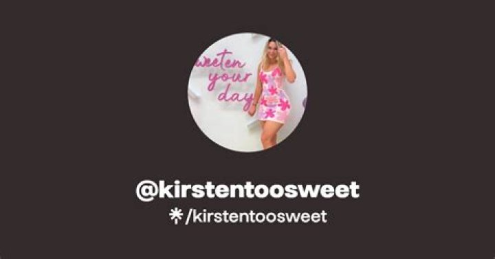 Kirsten Too Sweet OnlyFans: The Ultimate Guide