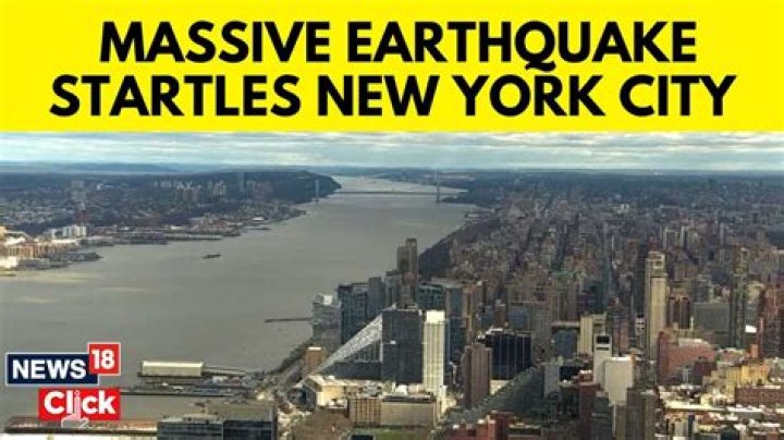 Latest Developments on Today's New York Earthquake