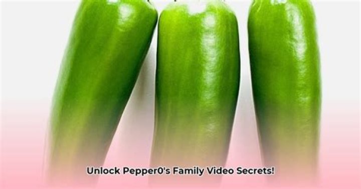 Meet the Hottest TikTok Sensation: The Pepper0 Family
