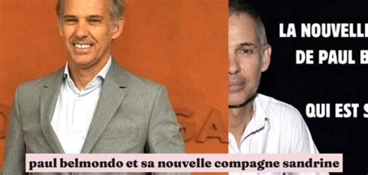 Paul Belmondo and Sandrine: A Love Story That Stands the Test of Time