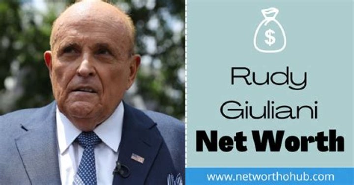 Rudy Giuliani Net Worth: A Comprehensive Look at His Wealth and Career