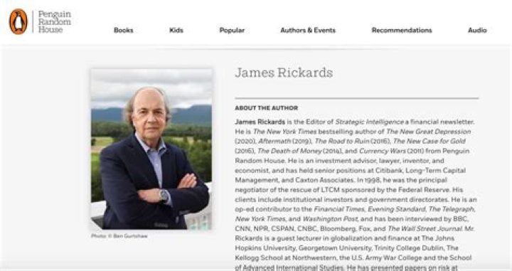 Unveiling Jim Rickards Net Worth: A Financial Guru's Journey