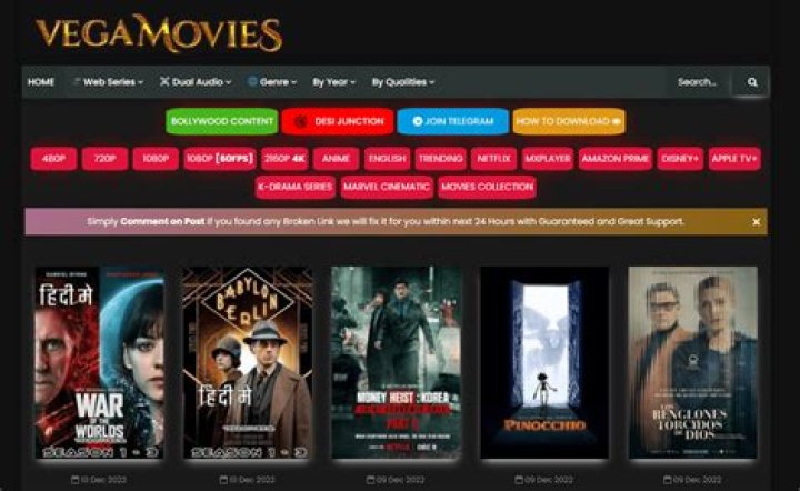Vegamovies.net: Your Ultimate Destination for Entertainment and Movie Streaming