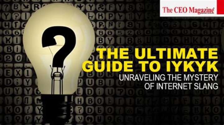 What Does IYKYK Mean? Unpacking the Popular Internet Slang
