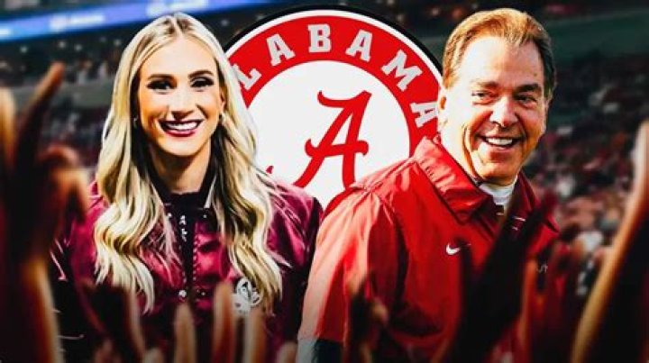 What Does Nick Saban's Daughter Do?