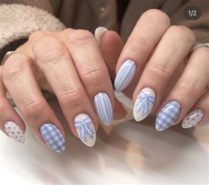 White Blue Nails: A Trendy Twist on Classic Nail Art