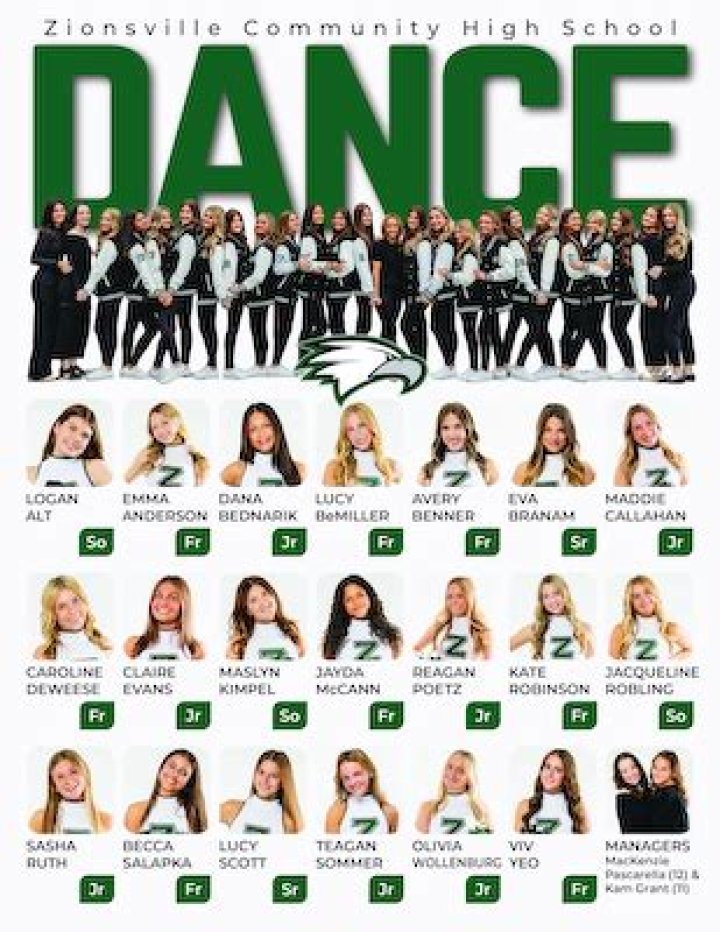 Zionsville Cheerleader of the Year: Emmi Sellers Shining Bright